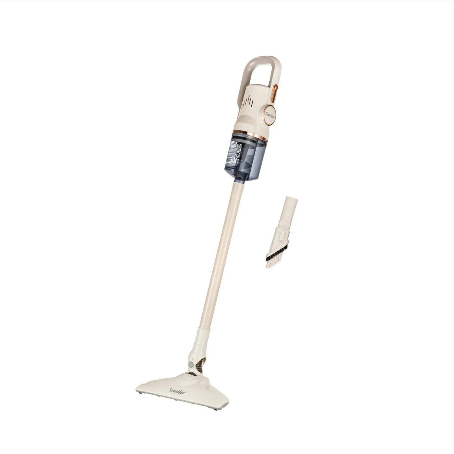 Aspirateur Balai 2 en 1 Sans Sac 1000W – 0.75L – 5M Sonifer SF-2249
