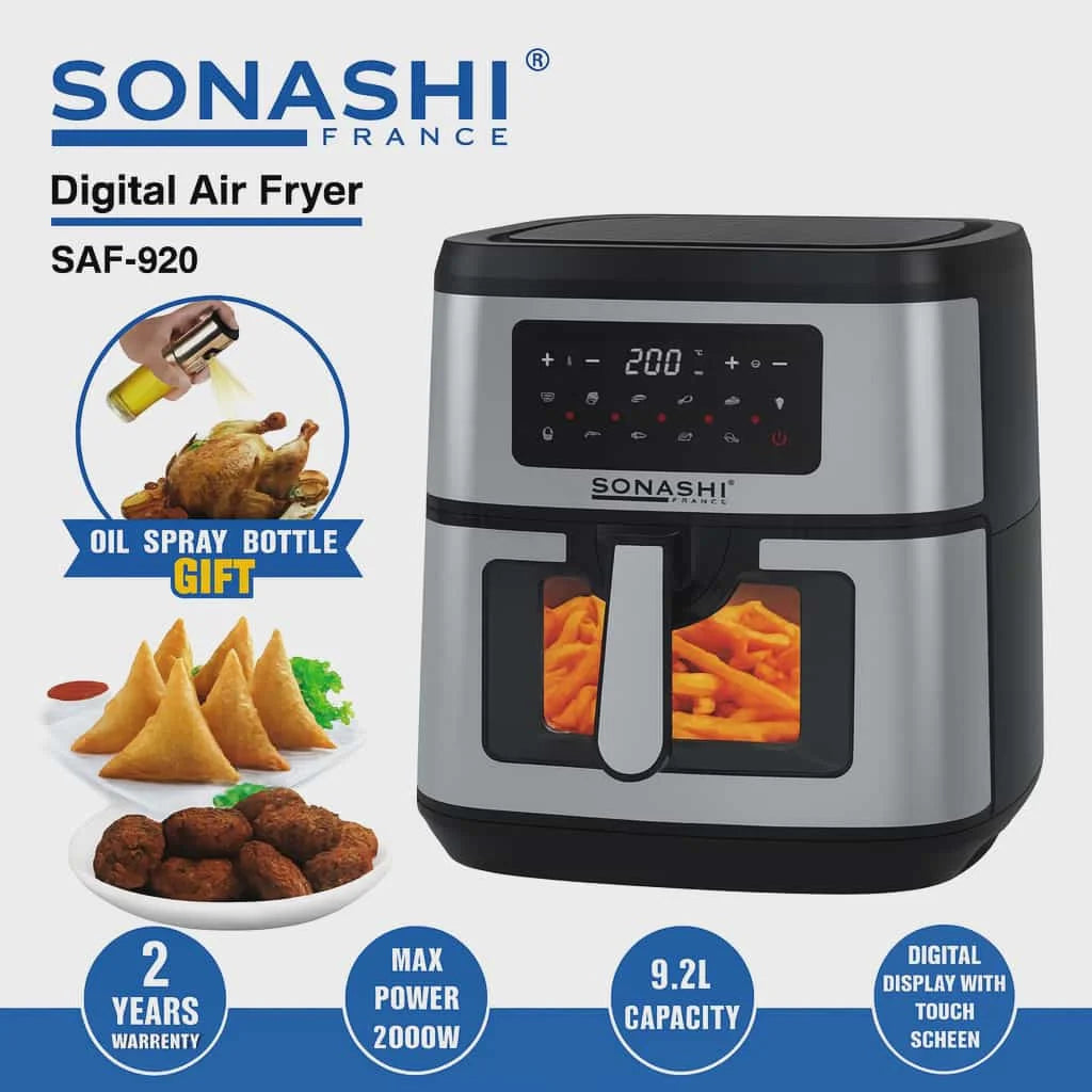 Airfryer DIGITLAL SONASHI SAF-920