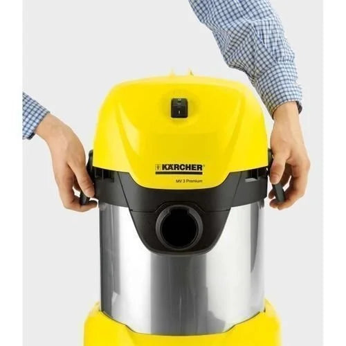 Aspirateur Souffleur – Wd3 – 1000 W – Jaune/Inox Karcher