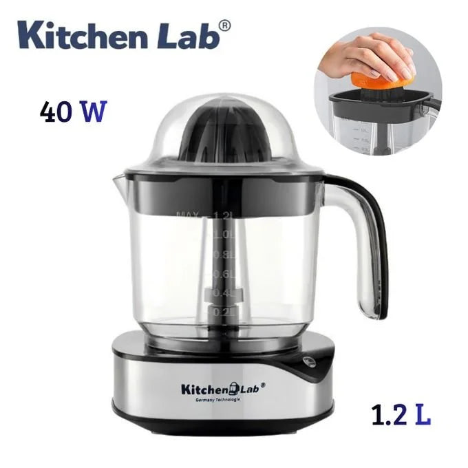 Presse Agrumes inox 1.2L 40W KitchenLab KT-CJ-004