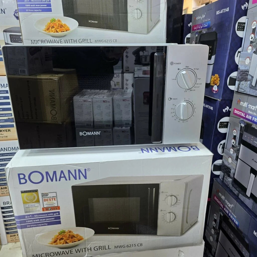 Micro-ondes Four 20L 1000W Dimensions H25 x L45 x P30 cm Bomann MWG 6215 CB