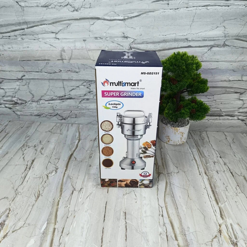 Moulin à épices en INOX multifonctions 150G 850W Multismart MS-GD2151