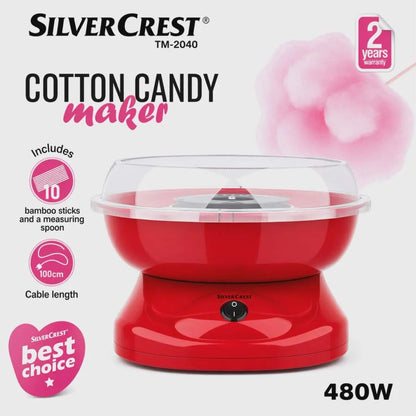 Machine à barbe à papa 480W SilverCrest TM-2040