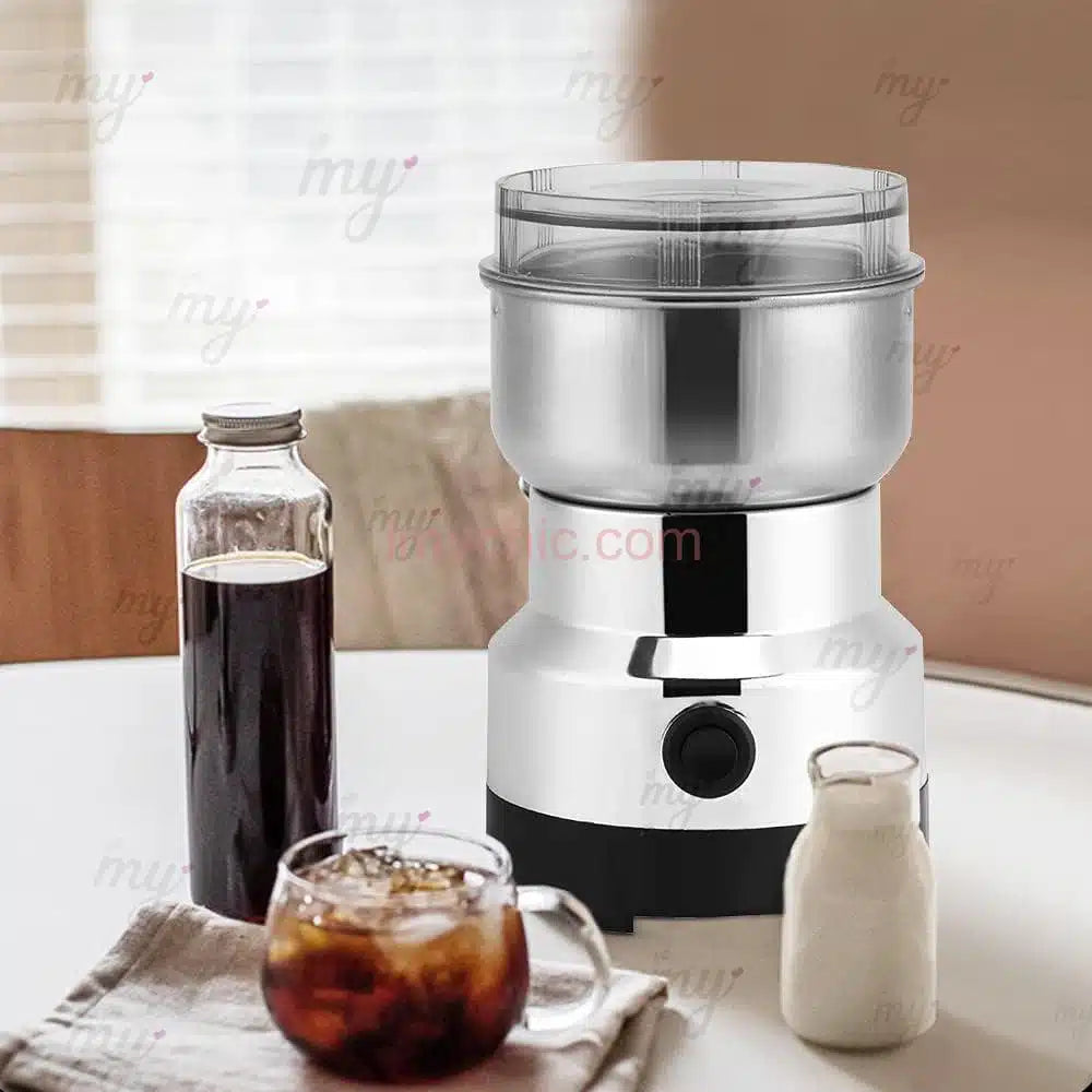 BRANDMANN Mini moulin à café & épices INOX électrique 300ml