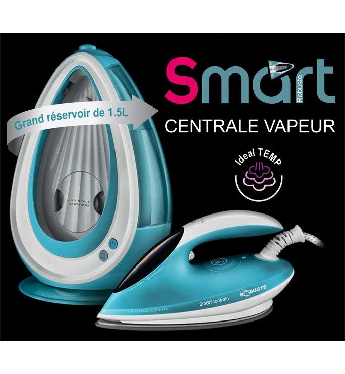 Centrale vapeur smart 2400W 1.5 L Ecrant LCD Robuste