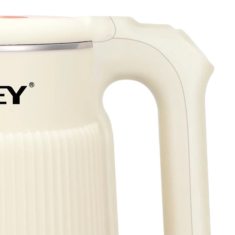 Bouilloire électrique Sans Fil en inox 2L 1500W Beige Haley HY-8963