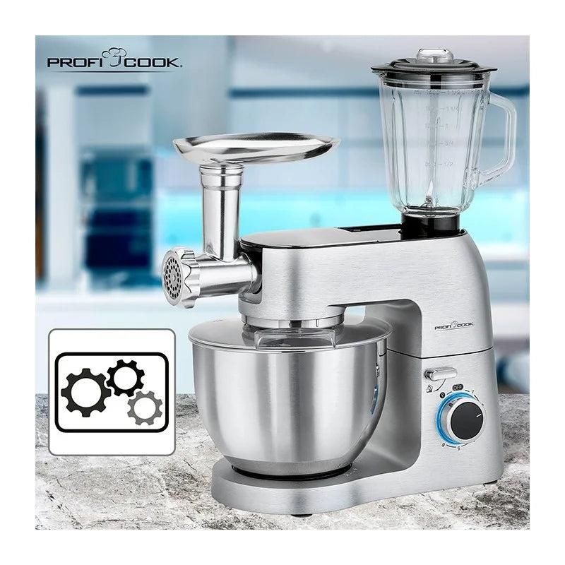 pétrin Multifonctions 3en1 6,7L 1500W Proficook PC-KM 1189