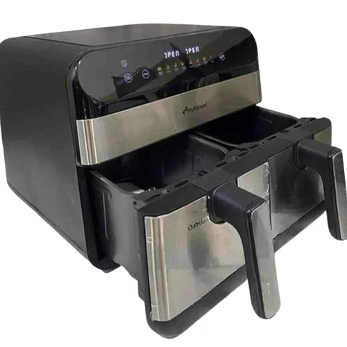 AirFryer inox 09L Double Bac 2400W Multismart MS-AF3109