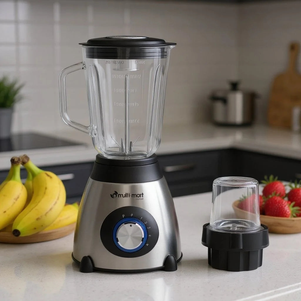 Blender Électrique 2 En1 – 1.5L Multismart MS-BD6015